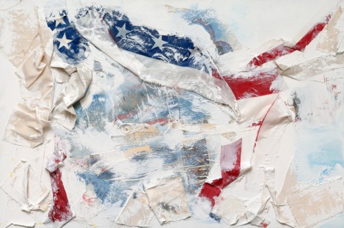 Cloth & Collage, work 6