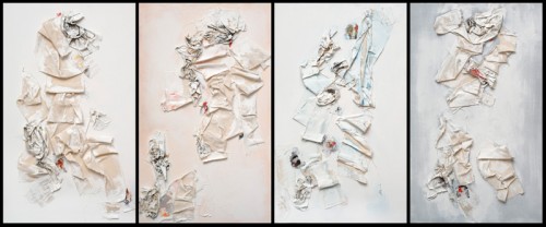 Cloth & Collage, work 7